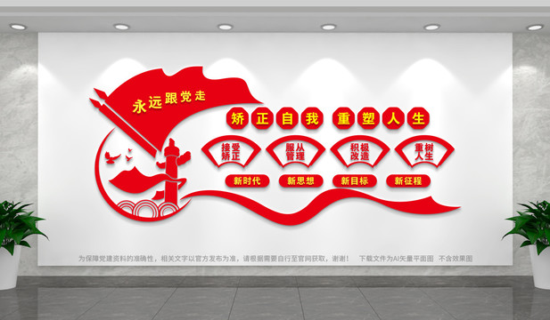 矯正文化墻