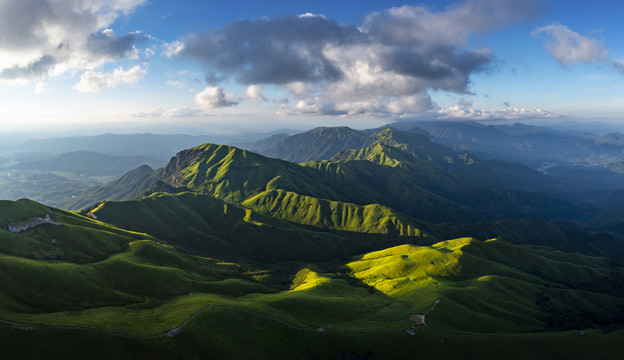 武功山全景