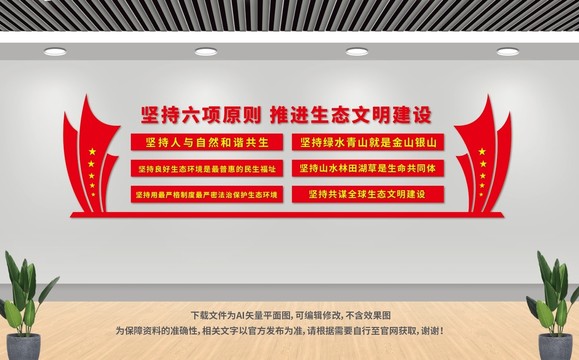 生態(tài)文明建設(shè)六項(xiàng)原則