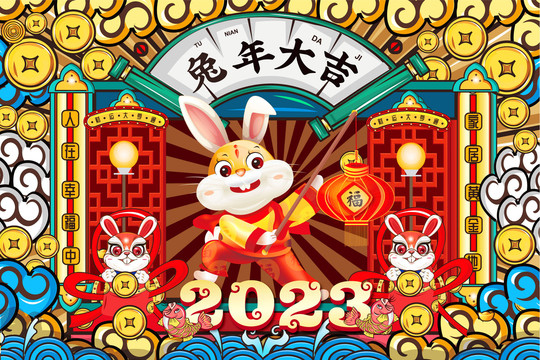兔年插畫
