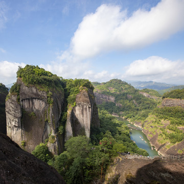 福建武夷山水风光