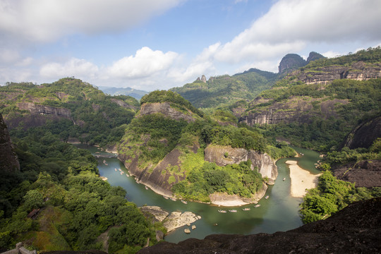 福建武夷山水风光