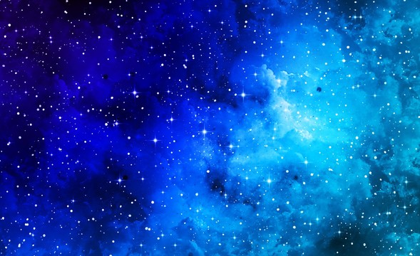 藍(lán)色星空背景