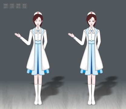 醫(yī)院人物女醫(yī)生護士