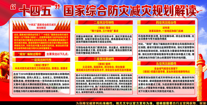 十四五國家綜合防災(zāi)減災(zāi)規(guī)劃
