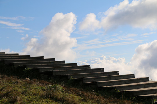 高山台阶