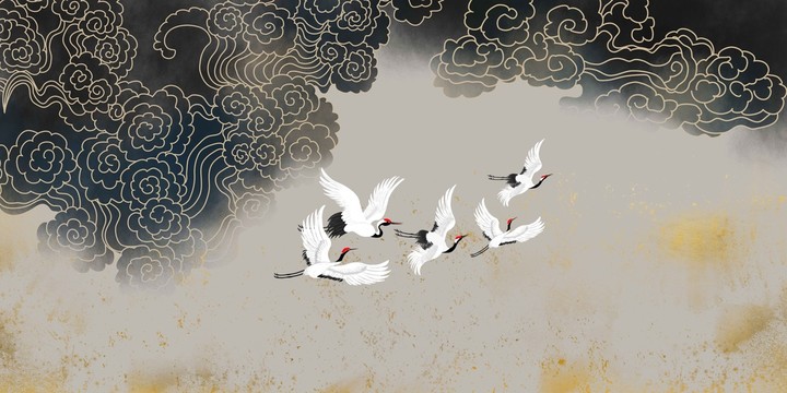 線條裝飾畫