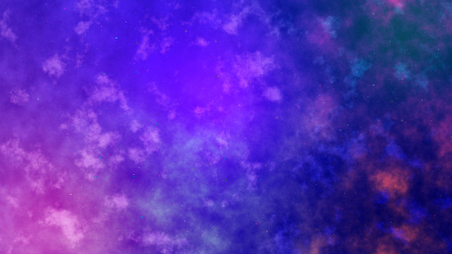 藍(lán)色星空太空星光星空云層