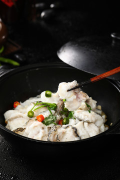 鲜沙姜生啫龙胆鱼