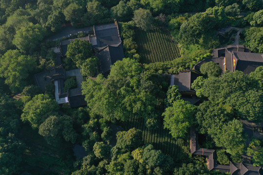 杭州西湖灵隐景区永福寺