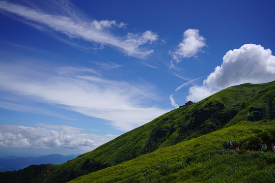 武功山风光