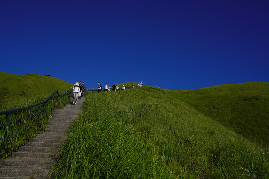 武功山台阶