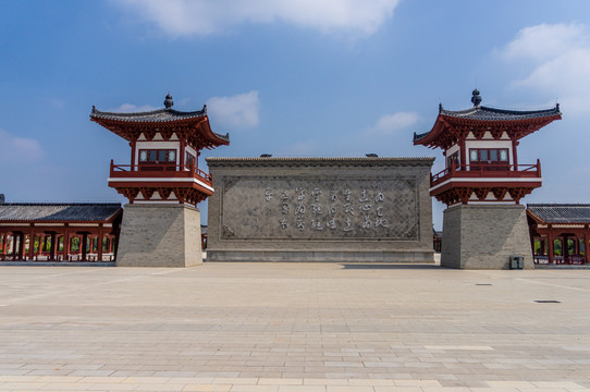 张载祠仿古建筑