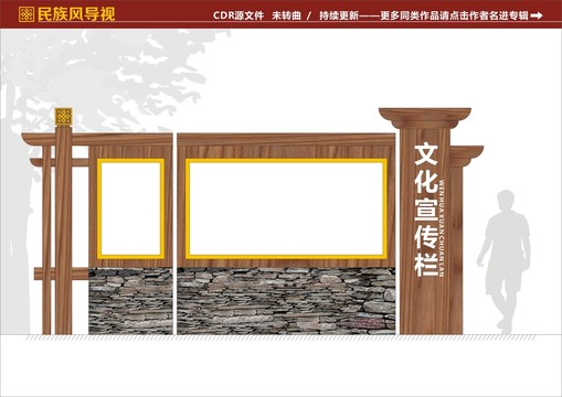 景區(qū)宣傳欄