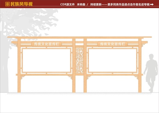 中式宣傳欄