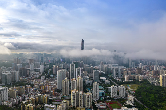 广东深圳都市风光