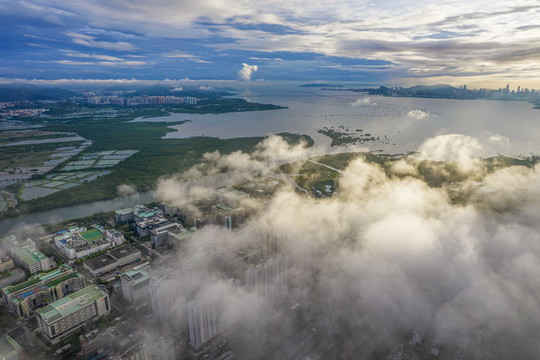 广东深圳都市风光