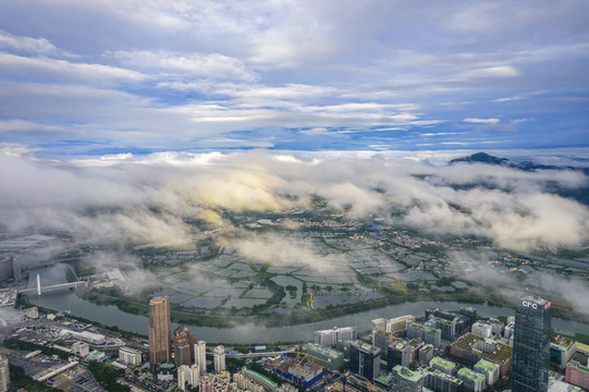 广东深圳都市风光