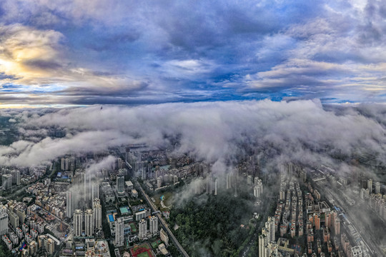 广东深圳都市风光