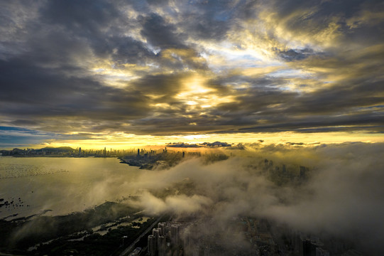 广东深圳都市风光