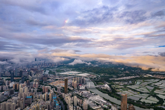 广东深圳都市风光