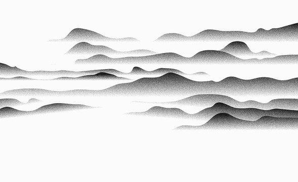 山水裝飾畫