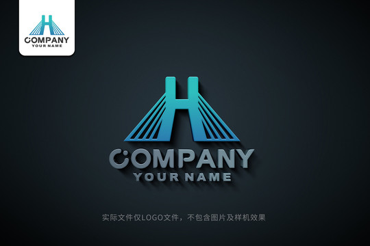 H字母H标志