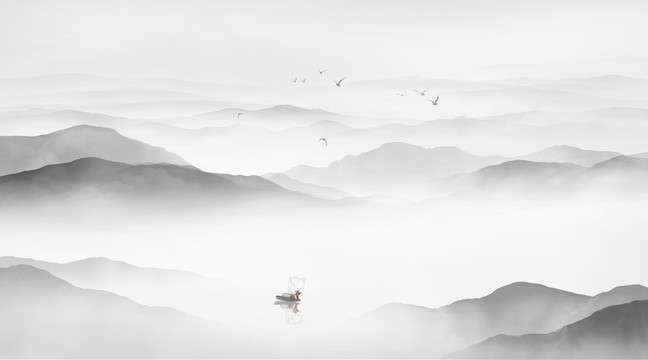 水墨山水