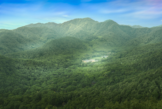 杭州永福禅寺远景