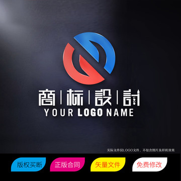 OD与DD字母商标LOGO