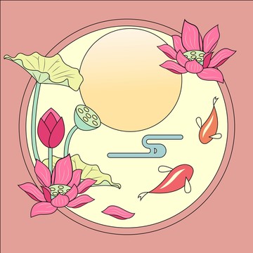 中秋節(jié)矢量插畫
