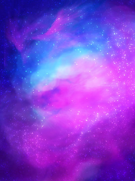 宇宙星系科技感星云漸變背景
