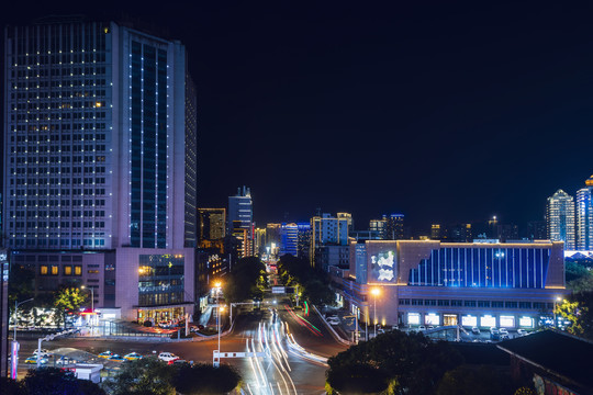 宜昌市城区夜景