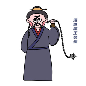 卡通水滸傳樊瑞
