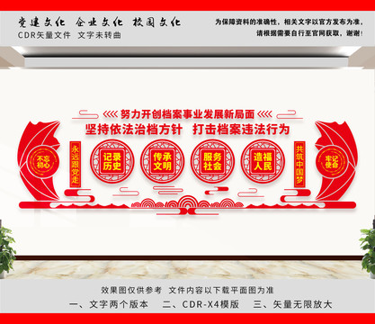 檔案文化墻
