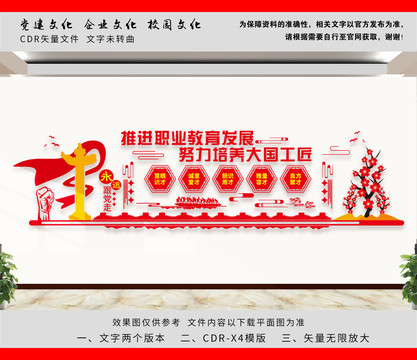 職業(yè)教育文化墻