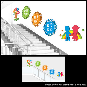 幼兒園樓梯文化