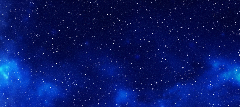 藍(lán)色星系星星