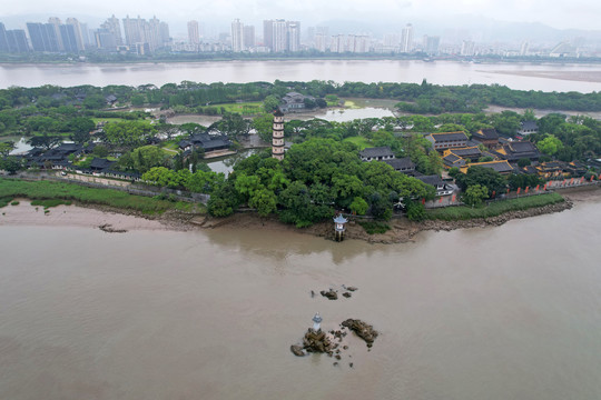 江心屿风光