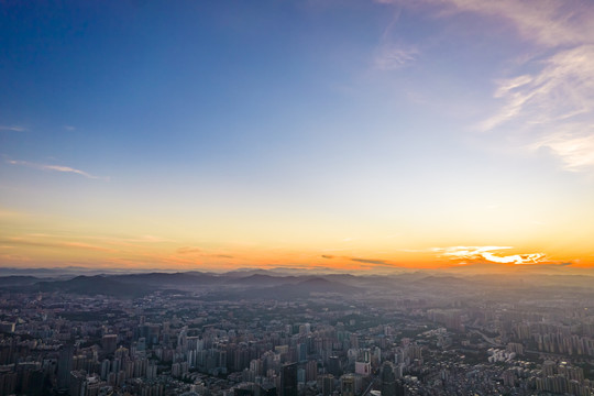 广东广州都市风光