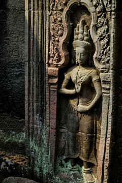柬埔寨吴哥窟佛像