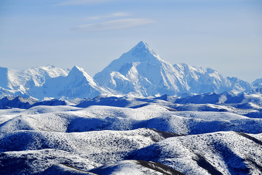 贡嘎山