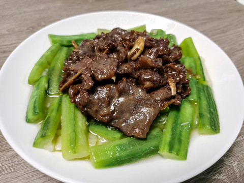 丝瓜牛肉