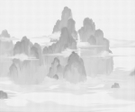 圓點(diǎn)山水激光鏤空