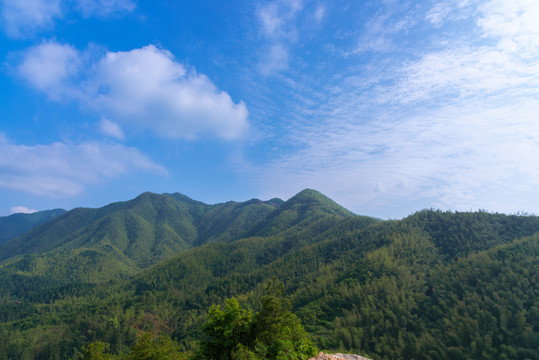 起伏的群山