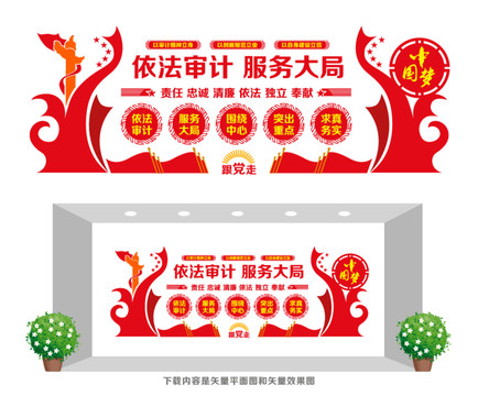 審計文化墻