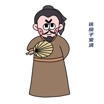 卡通水滸傳宋清