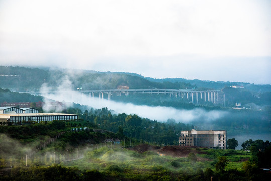 雨后清晨