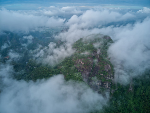 都峤山风光