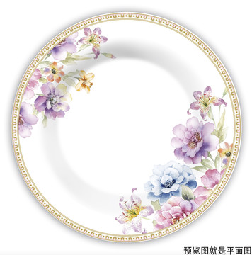 餐具花面